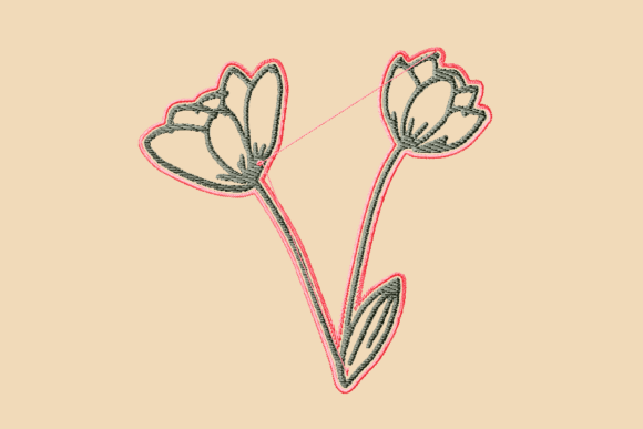 Crocus Flower Doodle: A Designer’s Review for Boutique Sweatshirts