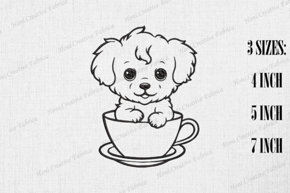 Cute Bichon Frise in Coffee Cup: A Designer’s Review