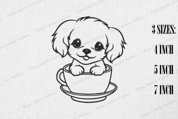 Review: Cute Maltese Dog in Coffee Cup for Holiday Sales