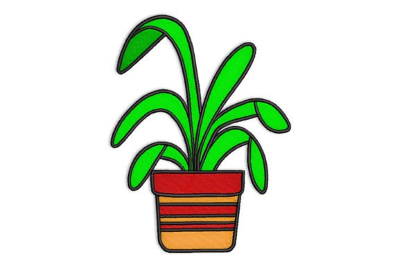 Reviewing Houseplant: A Whimsical Embroidery Design for Personalized Gifts