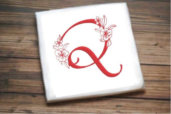 Reviewing Q Floral Monogram Letter for Boutique Apparel