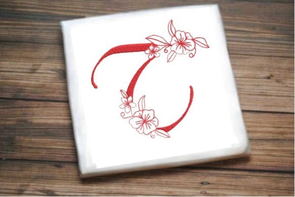 Reviewing the T Floral Monogram Letter for Real Projects