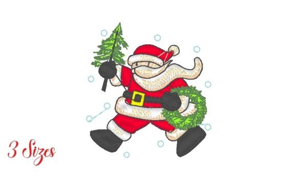 Santa Claus with Trees: A Pro Review for Business Merch