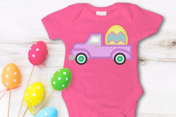 Vintage Truck Easter Applique: A Designer’s Review